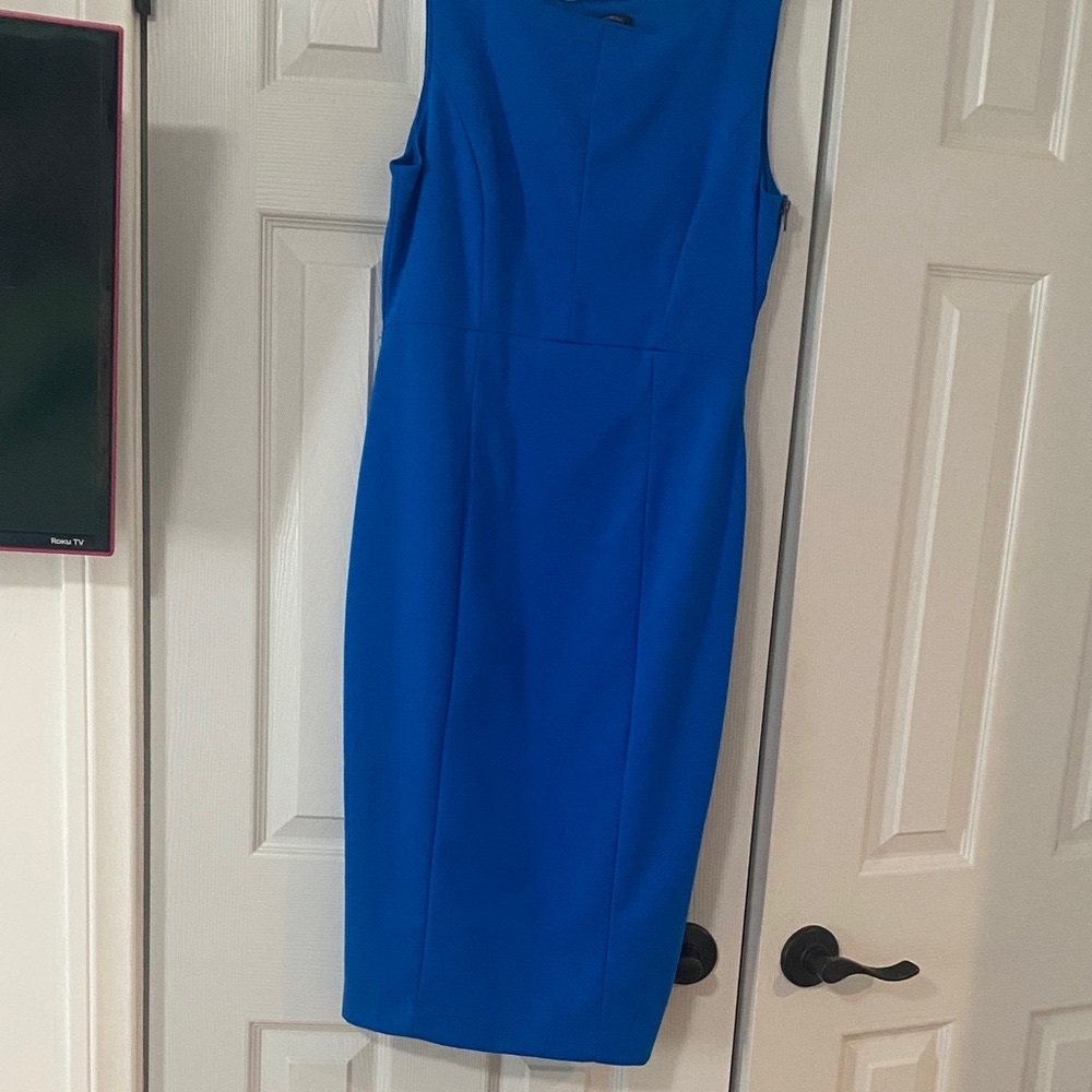 Banana Republic Elegant Blue Sleeveless Dress